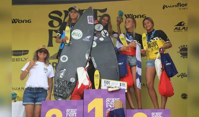 Sofía Mulanovich y el proyecto Surf Fest Pro League. Foto: Difusión. Sofía Mulanovich y el proyecto Surf Fest Pro League. Foto: Difusión.