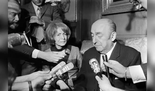 “Todos eran asalariados porque sacaban la revista Nuestra España. Y de la noche a la mañana, a Vallejo lo retiran del comité y le retiran el financiamiento económico. Quien lo hizo fue Pablo Neruda”. Foto: AFP.