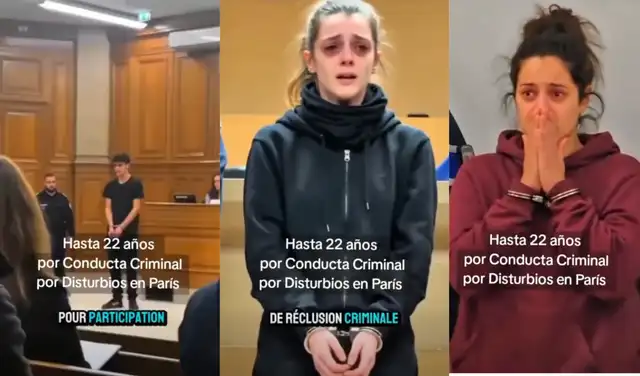Capturas del video viral. Foto: Facebook Capturas del video viral. Foto: Facebook