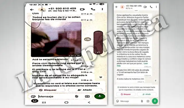 Las comunicaciones incluían fotografías de la periodista en la parroquia donde cumplía servicio comunitario. Foto: La República Las comunicaciones incluían fotografías de la periodista en la parroquia donde cumplía servicio comunitario. Foto: La República