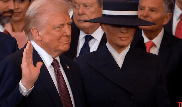 Donald Trump sworn in as the 47th President of the United States