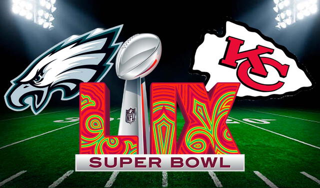  Super Bowl 59 is set to captivate football fans as the Kansas City Chiefs and Philadelphia Eagles clash in a highly anticipated rematch at the Caesars Superdome in New Orleans. Photo: LR composition/Freepik/NFL    