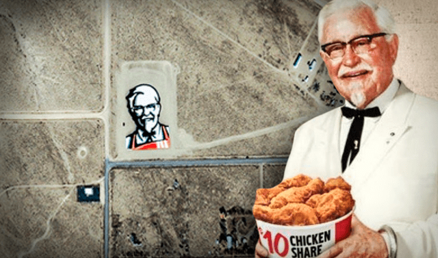 KFC: ¿Cuánto mide y dónde se ubica el logo más grande del mundo que se ve  desde el espacio? | Coronel Sanders | Datos lr | La República