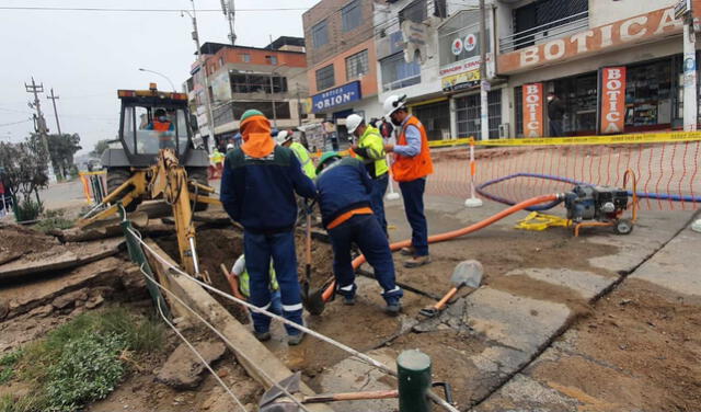 San Juan de Lurigancho registró tres aniegos en las últimas 24 horas. Foto: URPI-LR