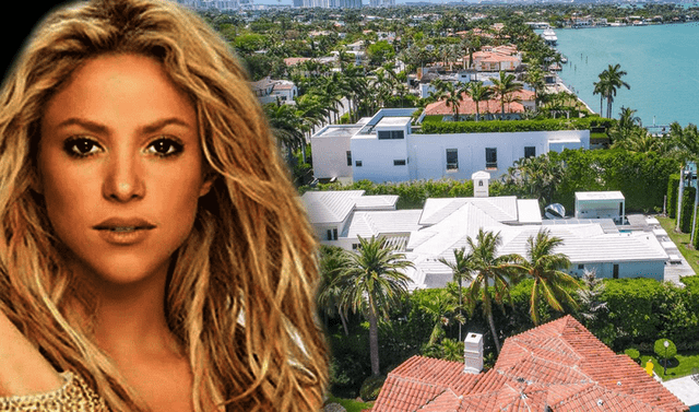 Shakira: conoce cómo luce su lujosa casa en Miami