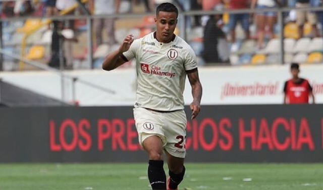 Jesús Barco anotó dos goles con la camiseta de Universitario. Foto: Liga 1