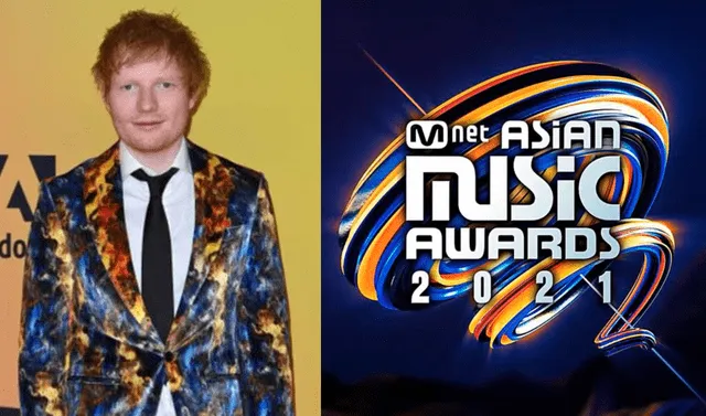 Ed Sheeran será parte de los Mnet Asian Music Awards. Foto: composición La República/MTV/Mnet