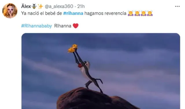 Usuarios compartieron divertidos memes tras el anuncio del nacimiento del hijo de Rihanna y A$ap Rocky.