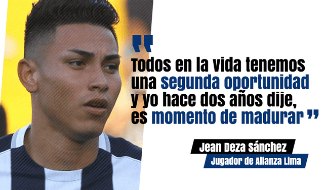 Alianza Lima: Jean Deza y sus frases que convencieron a los hinchas  blanquiazules de que había madurado para la temporada 2020 | Deportes | La  República