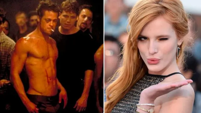 bella thorne participará en remake de el club de la pelea | chick fight |  malin akerman | brad pitt | edward norton | Cine y series | La República