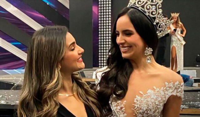 Andrea Arana respalda a su compañera de conducción Valeria Flórez, luego de quedar en tercer lugar en el Miss Perú 2022.