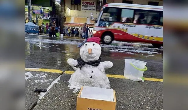 Senamhi advierte que granizadas y nevadas seguirán en la sierra central