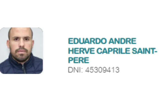 Eduardo Caprile Saint-Pere, candidato por Somos Perú.