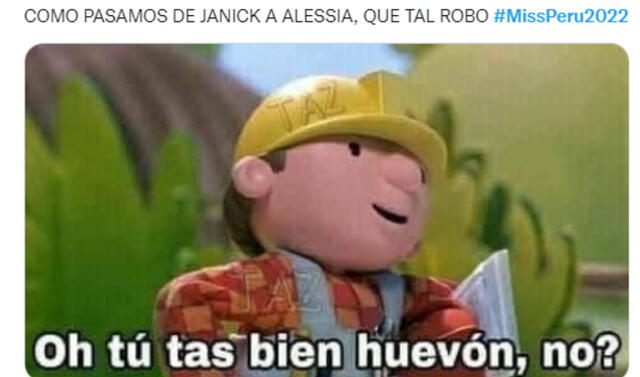 Los más divertidos memes de la final del Miss Perú 2022.