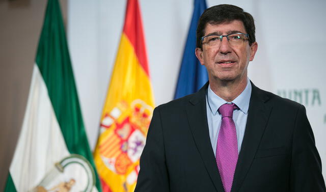 Juan Marin, vicepresidente de Andalucía. Foto: Internet.