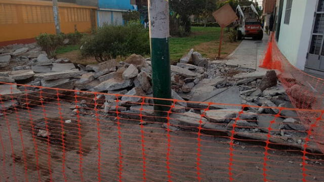 Los Olivos: vecinos denuncian destrucción de áreas verdes para construir  alameda [VIDEO] | undefined | La República