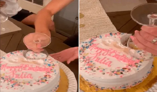 TikTok viral: Joven muestra un truco para cortar de forma sencilla un pastel  | Tendencias | La República