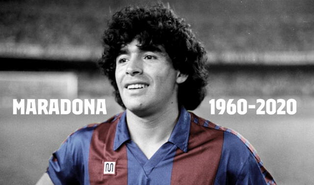 Diego Maradona jugó entre 1982 y 1984 en el FC Barcelona. Foto: FC Barcelona