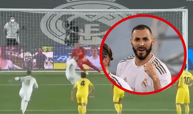 Gol Real Madrid Vs Villarreal De Karim Benzema Resultado 2 0 Partido Por Laliga Española Video 0455