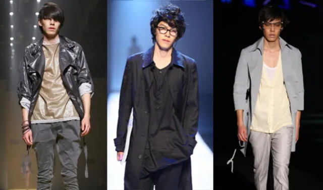 Kim Woo Bin en 2009 S/S Kwak Hyun-Joo, Park Seong-Cheol, and Seo-Ryong Kim Collection. Foto: