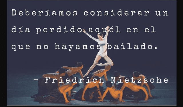 Día Internacional de la Danza: frases con imágenes inspiradoras para  compartir en redes sociales hoy 29 de abril | FOTOS | nchs | Tendencias |  La República