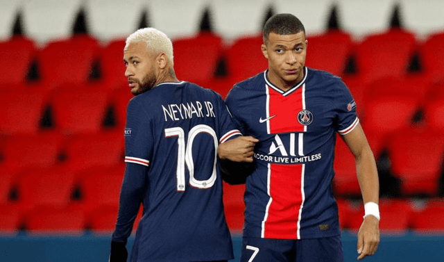 Neymar y Mbappé llegaron juntos al PSG en el mercado de fichajes de 2017.