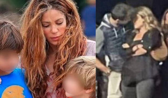 Shakira prefiere pasar tiempo con sus hijos luego de Gerard Piqué se muestre cariñoso públicamente con su nueva novia.