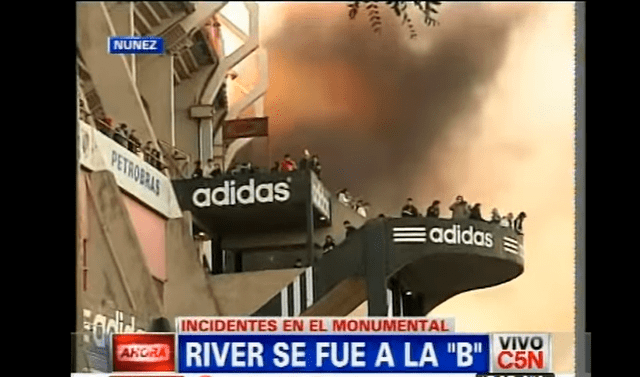 Descenso De River Plate: Se Cumple 9 Años De La Vez Que Los Millonarios ...