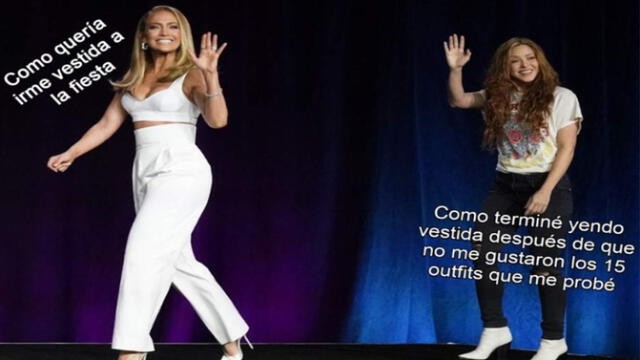 Super Bowl Memes De Shakira Y Jennifer Lopez Por Sus Outfis Alborota En Twitter Fotos