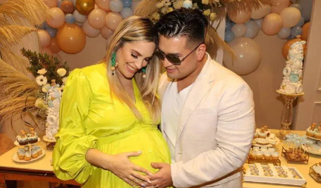Cassandra y Deyvis celebraron el baby shower de primer hijo hace una semana. Foto: Cassandra Sánchez/ Instagram