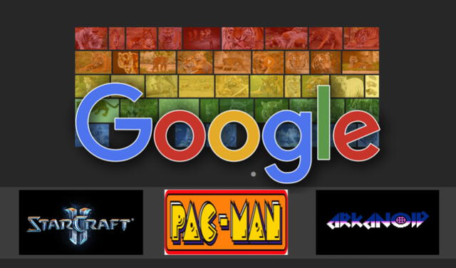 Bueno Alcalde Enriquecimiento Google posee 3 juegos secretos inspirados en Star Craft, Pacman y Arkanoid  | Videojuegos | La República