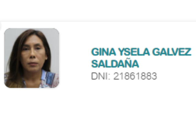 Gina Galvez, candidata por Somos Perú.