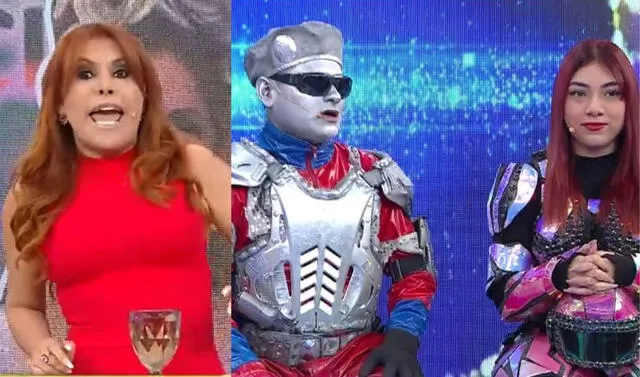 Magaly Medina se reencontró con 'Robotín' después de que él fuera al "El gran show".