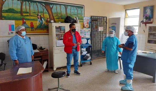 Gobernador visitó establecimientos hospitalarios de Ascope y Pacasmayo