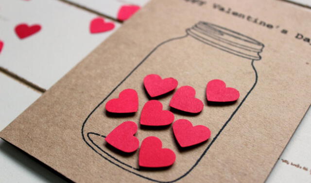 Tarjetas de San Valentín para amigos hechas a mano: cómo hacer manualidades fáciles para regalar por día de la el amor | Imágenes | | Tendencias | República