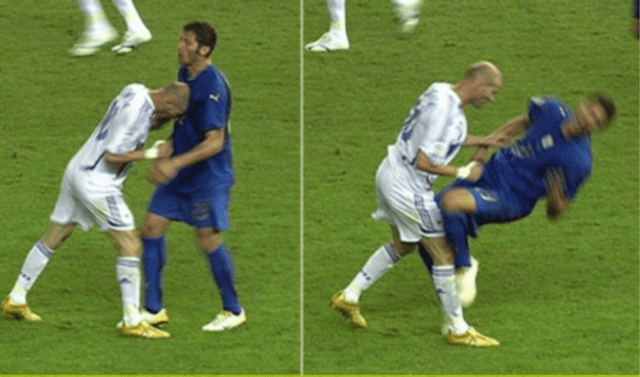 La expulsión de Zidane marcó el fin de su carrera futbolística. FOTO: EFE