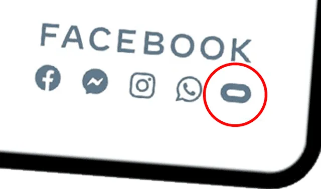 Facebook y WhatsApp: ¿de qué app es ese pequeño logo en forma de 'píldora'  que aparece al inicio? | Android | iPhone | Mark Zuckerberg | smartphone |  Oculus | Instagram | Fotos | Video | Tecnología | La República