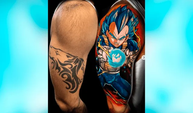 Facebook viral: se hace tatuaje 'ultra realista' de Vegeta y asombra a fans  de Dragon Ball Super | Video | Fotos | Face | FB | DBS | Akira Toriyama |  Tattoo | México | Estados Unidos | Tendencias | La República