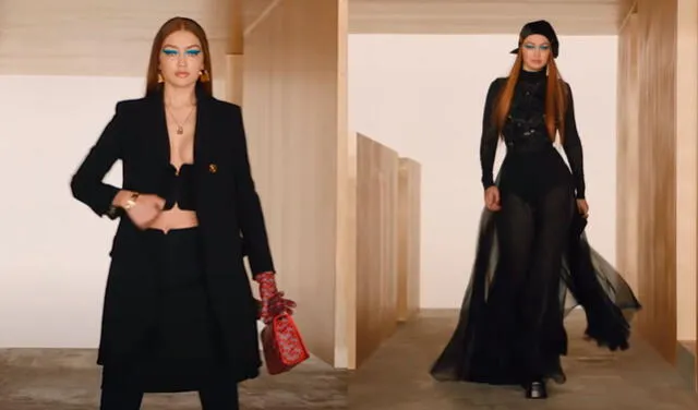 Gigi Hadid vuelve a las pasarelas en desfile de Versace tras ser mamá |  Espectáculos | La República