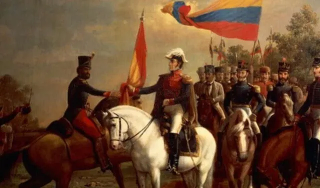 Simón Bolívar jugó un papel fundamental para conseguir la independencia de Venezuela, donde la sentó en la Batalla de Carabobo, en 1821. Foto: difusión