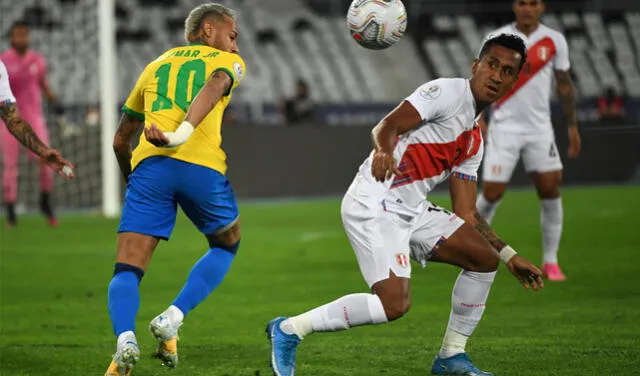 La última vez que Perú y Brasil se enfrentaron fue en las eliminatorias al Mundial Qatar 2022. Foto: Copa América   