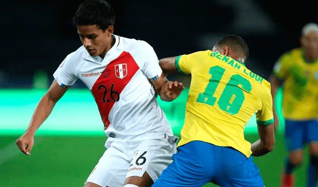 Jhilmar Lora jugó la Copa América 2021 con la selección peruana. Foto: FPF 