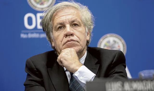 Almagro espera viajar a Guatemala "a la mayor brevedad posible". Foto: EFE   