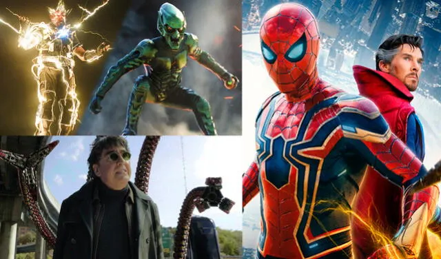 Spiderman: no way home': nuevo póster presenta a todos los villanos del  Hombre Araña | Spider-Man 3 | Marvel | Cine y series | La República