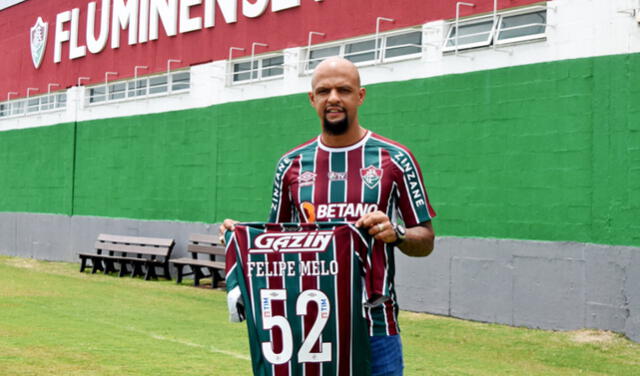 Felipe Melo. Foto: Fluminense   