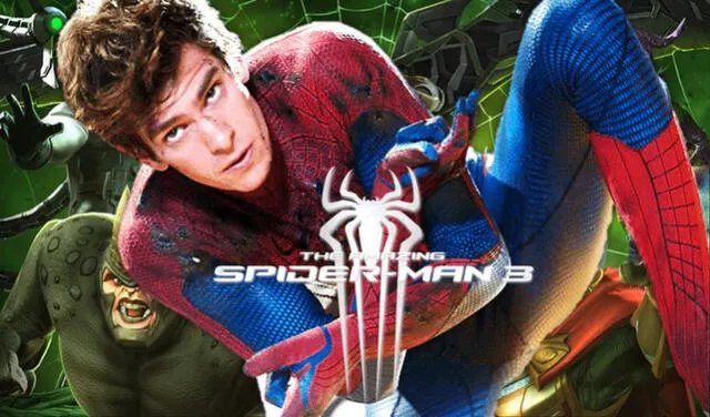 Andrew Garfield en Spiderman 3: revelan planes originales para The amazing  spiderman 3 | Spiderman: no way home | Seis siniestros | Cine y series | La  República
