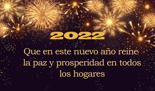 Feliz Año 2022: frases y felicitaciones de mejores deseos para enviar a tus  amigos y familiares | mensajes cortos | fin de año | Actualidad | La  República