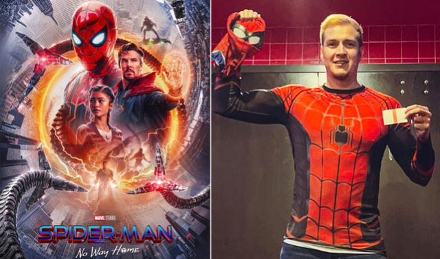 Spiderman: no way home': fanático ve la película 206 veces y rompe récord  Guinness | Spider-Man 3 | Marvel | Agustin Alanis | Cine y series | La  República