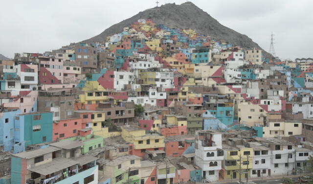 Nuevo rostro del cerro San Cristóbal: mural de chacanas multicolores busca  revalorar el populoso espacio | Sociedad | La República