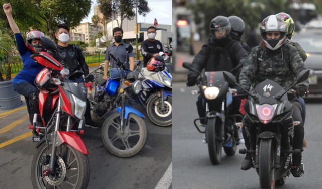  Motociclistas señalan que ley vulnera sus derechos y los estigmatiza. Foto: composición LR/La República   